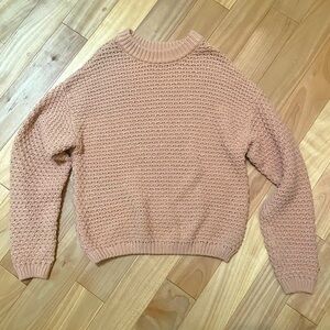 Universal thread light pink sweater. Size S.
